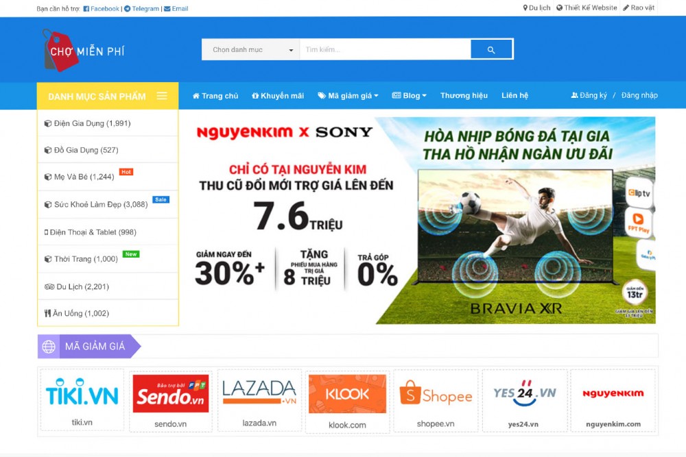 Website So Sánh Giá
